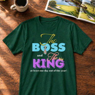 Dome Vaderdag Baas en Koning T-Shirt
