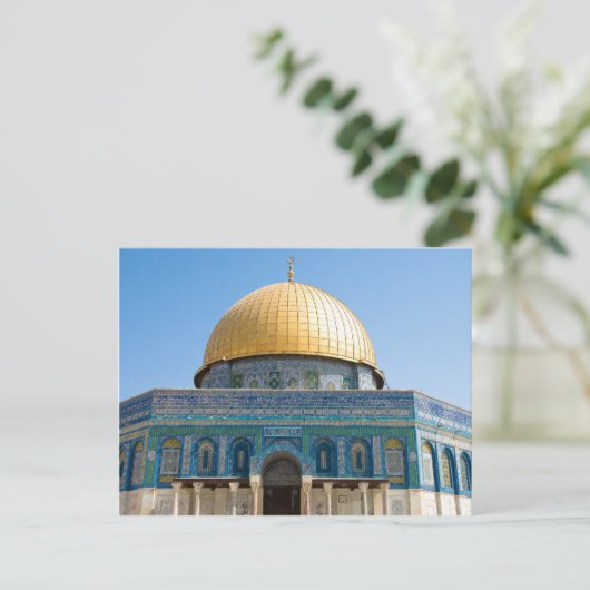 Dome van de Rock Jerusalem Briefkaart (Staand voorkant)