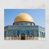 Dome van de Rock Jerusalem Briefkaart (Voorkant)