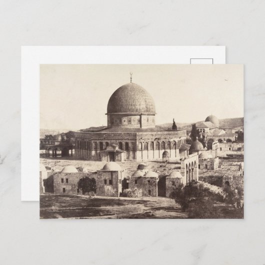 Dome van de Rock, Temple Mount, Jerusalem Briefkaart (Voorkant / Achterkant)