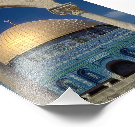 "Dome van de rots, Jeruzalem", druk 5 x 7 Foto Afdruk (Hoek)