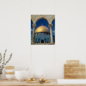 "Dome van de rots, Jeruzalem" groot poster (Keuken)