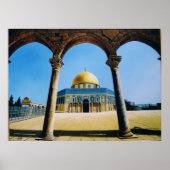 Dome van de rots poster (Voorkant)