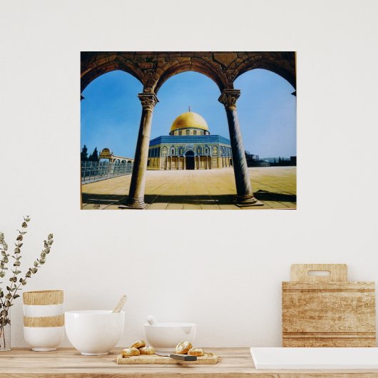 Dome van de rots poster (Keuken)