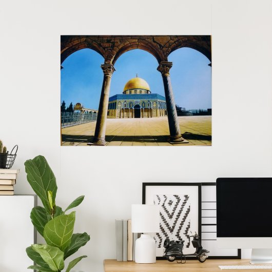 Dome van de rots poster (Thuiskantoor)