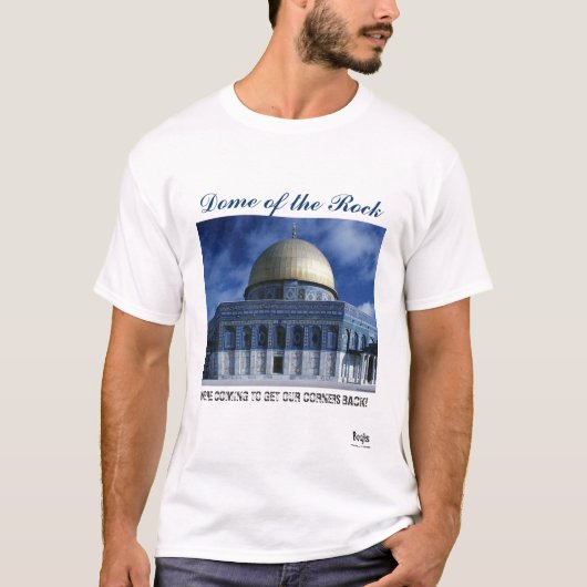 Dome van de rots t-shirt (Voorkant)