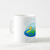 DOMED & FLAT EARTH  | Onder de Dome Koffiemok (Voorkant links)