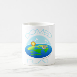 DOMED & FLAT EARTH    Onder de Dome Koffiemok