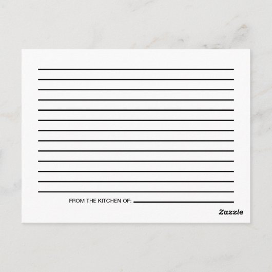 Domed Serving Platter-kaart Briefkaart (Achterkant)