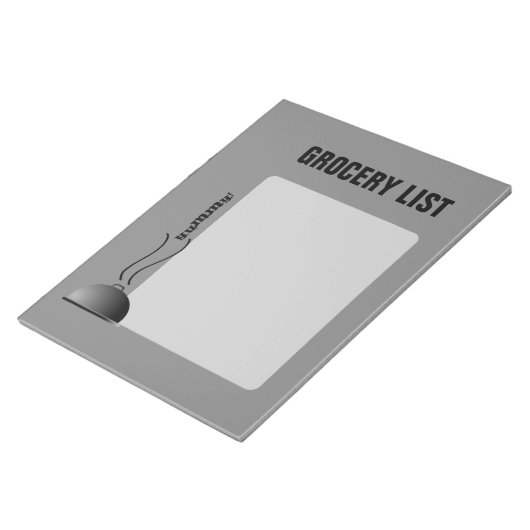 Domed Serving Platter-lijst Notitieblok (Schuin)