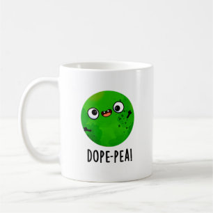 Domein-erwt Grappige Domme Erwt Woordgrap Koffiemok