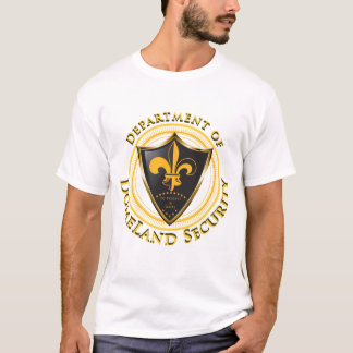 Domeland Security Black & Gold fan t-shirt