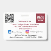 Domenic Brazeau Badge (Achterkant)