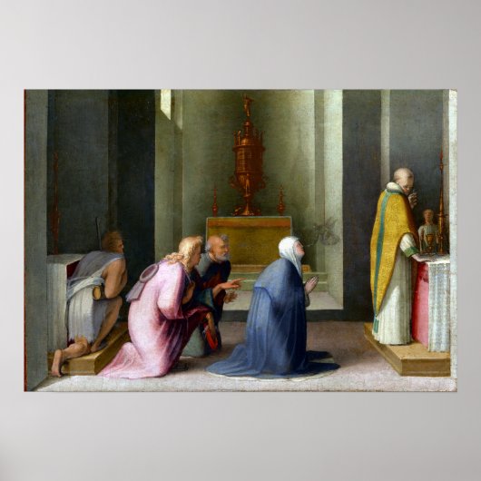Domenico Beccafumi De Miraculous Commune Poster (Voorkant)