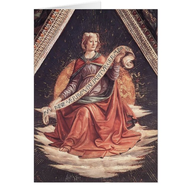 Domenico Ghirlandaio A Sibyl (Voorkant)