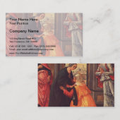 Domenico Ghirlandaio - Bezoekersmissie Visitekaartje (Voorkant / Achterkant)