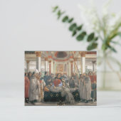 Domenico Ghirlandaio De dood van St. Francis Briefkaart (Staand voorkant)