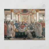 Domenico Ghirlandaio De dood van St. Francis Briefkaart (Voorkant)