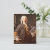 Domenico Scarlatti Briefkaart (Staand voorkant)