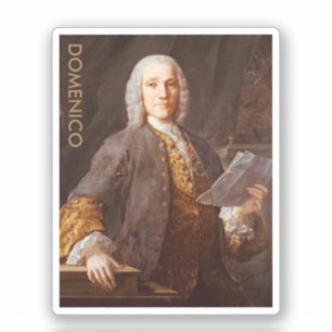 Domenico Scarlatti Sticker
