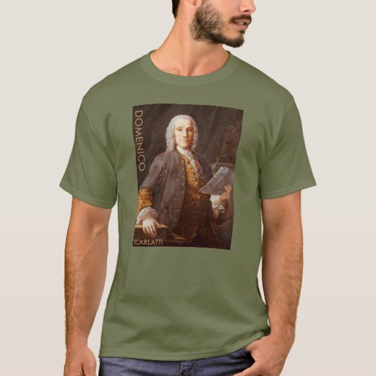 Domenico Scarlatti T-shirt (Voorkant)