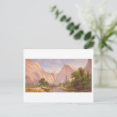 Domes Yosemite  Prang Lithograph Briefkaart (Staand voorkant)