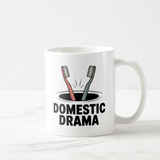 Domestic Drama | Relationship Chaos with Humor Koffiemok (Rechts)