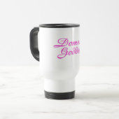 Domestic Goddess Pink Reisbeker (Voorkant links)