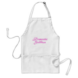Domestic Goddess Pink Standaard Schort