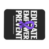 Domestic Violence Awareness Magneet (Horizontaal)