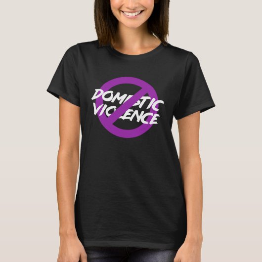 Domestic Violence Awareness Survivor   3 T-shirt (Voorkant)