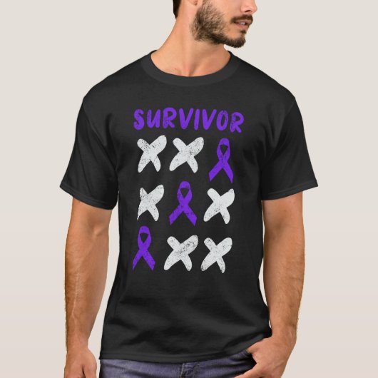 Domestic Violence Awareness Survivor T-shirt (Voorkant)