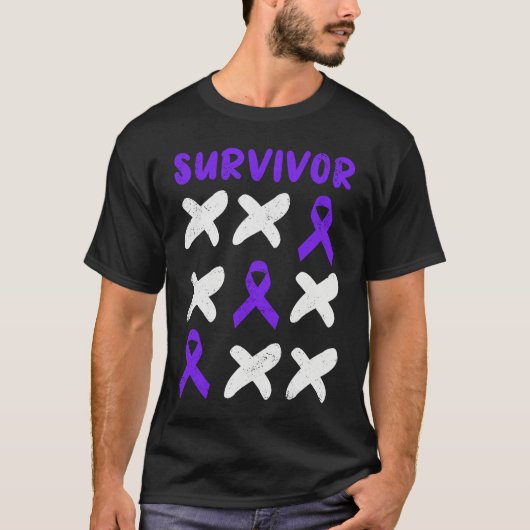 Domestic Violence Awareness Survivor T-shirt (Voorkant)