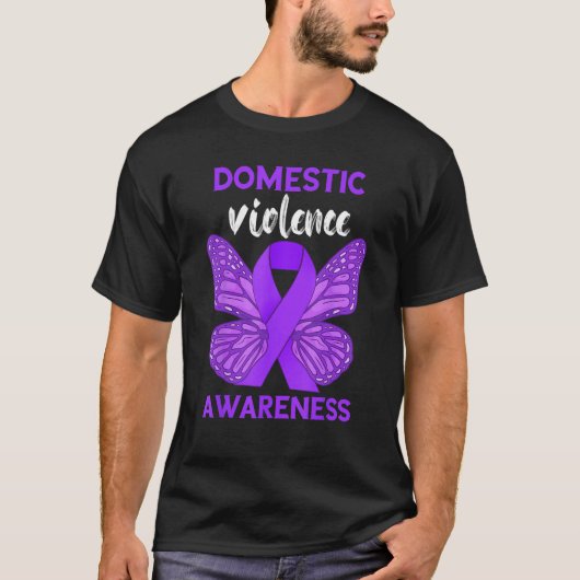 Domestic Violence Awareness World Narcissistic Abu T-shirt (Voorkant)
