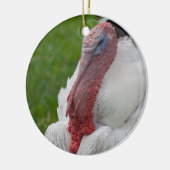 Domesticate Turkey Keramisch Ornament (Links)