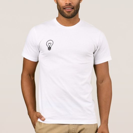 Domheid is een beschamend Mannen T-shirt (Voorkant)