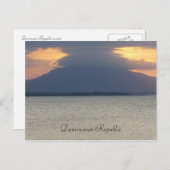 Domican Republic Sunset Briefkaart (Voorkant / Achterkant)
