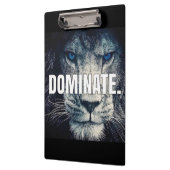 Dominaat - Lion Motivatie Klembord (Links)