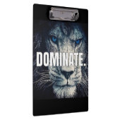 Dominaat - Lion Motivatie Klembord (Rechts)