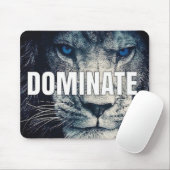 Dominaat - Lion Motivatie Muismat (Met muis)
