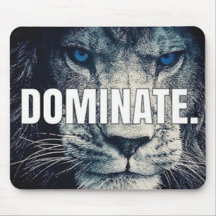 Dominaat - Lion Motivatie Muismat