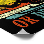 Dominaat van Retro Water Polo of verdronken Poster (Hoek)