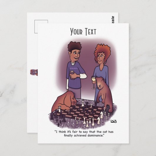 Dominance Briefkaart (Voorkant / Achterkant)