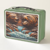 Dominant Beer Gevist in wilde stromingen (Achterkant)