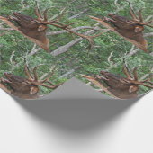 Dominant Bull Elk Cadeaupapier (Hoek)