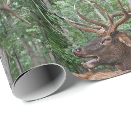 Dominant Bull Elk Cadeaupapier (Rol Hoek)