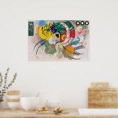 Dominant Curve van Wassily Kandinsky Poster (Keuken)