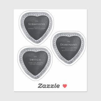 Dominant/Onderdanig/Schakelaar Sticker