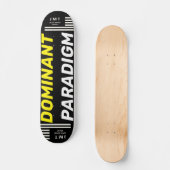DOMINANT PARADIGM 7 3/4" Skateboard Deck (Voorkant)