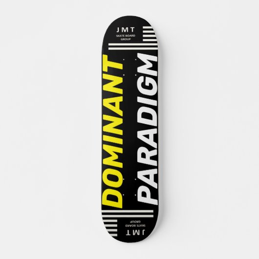 DOMINANT PARADIGM 7 3/4" Skateboard Deck (Voorkant)